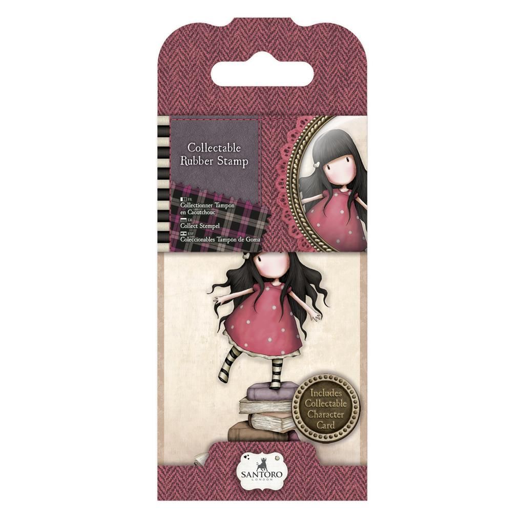 Gorjuss Dolls Collectable Rubber Stamp | No 2. New Heights | Santoro Gorjus