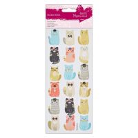 Cool Cats Foil Craft Stickers | Papermania