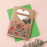 Plantable Seed Card - Butterfly Meadow | by Mollie & Izzie