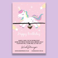 Birthday Unicorn | Wishstrings Wish Bracelet