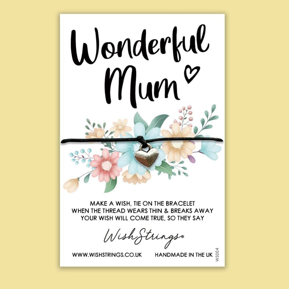 Wonderful Mum | Wishstrings Wish Bracelet