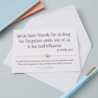 Bad Influence - Best Friends - Wish Bracelet | by Molly & Izzie