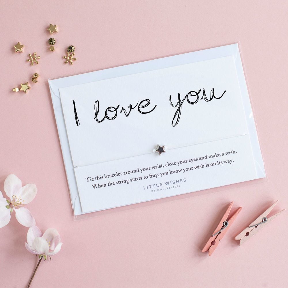 I Love You - Wish Bracelet | by Molly & Izzie