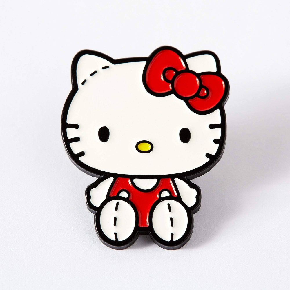 Punky Pins | Retro "Hello Kitty" Character Enamel Pin Badge