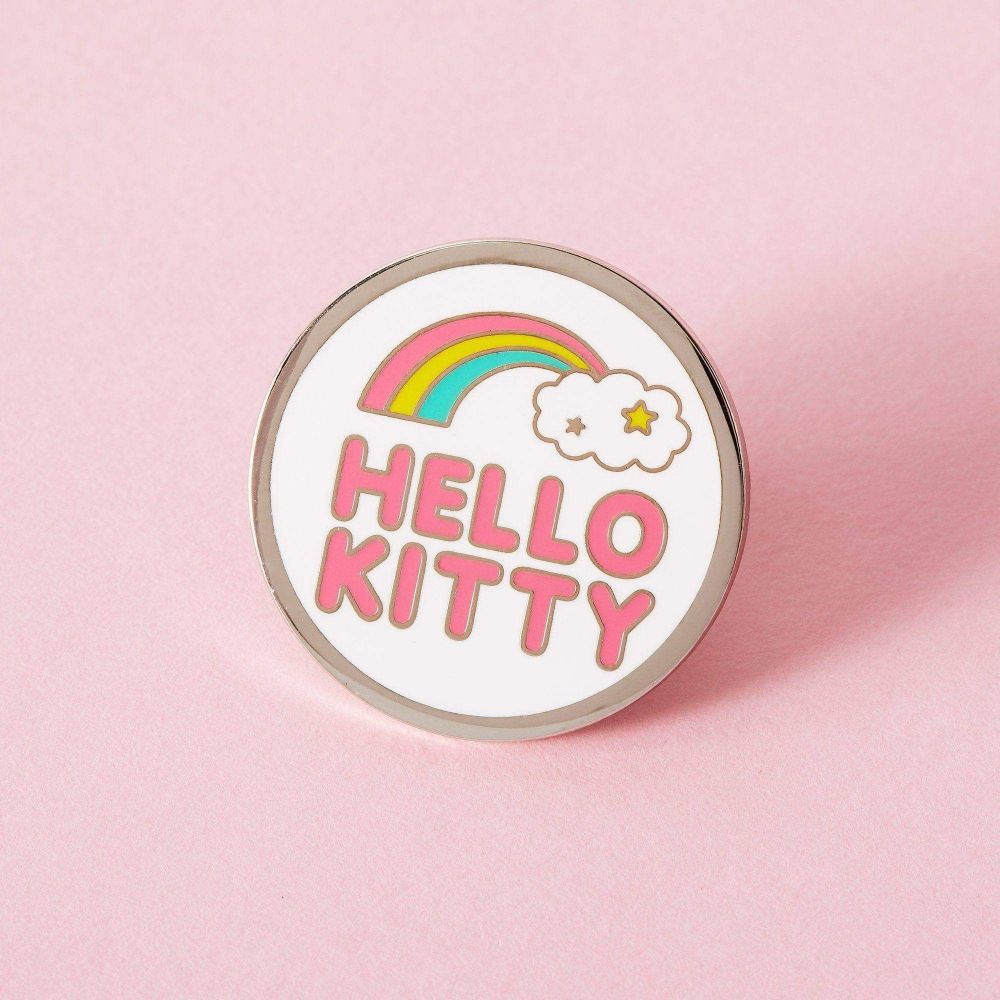 Hello Kitty Rainbow Cloud Enamel Pin | Punky Pins