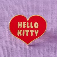 Hello Kitty Heart Enamel Pin | Punky Pins