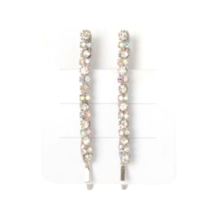 Girls Diamante Embellished Hair Clip Slides | Sugarplum Moon Gifts