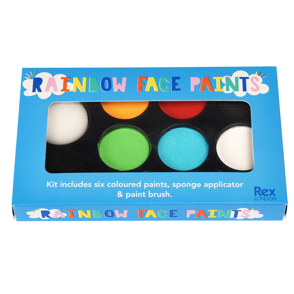 Rex London | Kids Rainbow Face Paints Palette Set