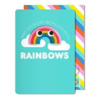 Pango | Hello Jello! Kawaii Rainbow Jelly Magnet Birthday Card