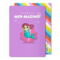  Pango Productions | Hello Jello! Girls Kawaii Mermaid Magnet Birthday Card 
