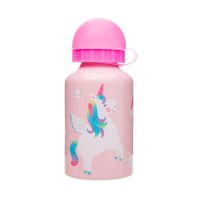 Rainbow Unicorn Kids Metal Water Bottle | Sass & Belle