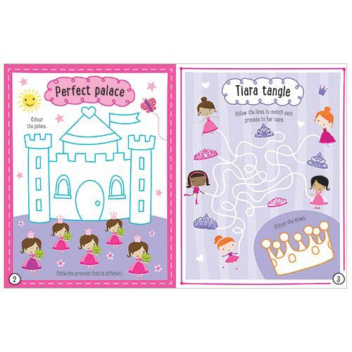Princess Palace Activity Sticker & Craft Book