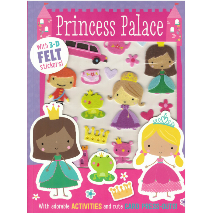 Princess Palace Felt Sticker Book | Make Believe Ideas
