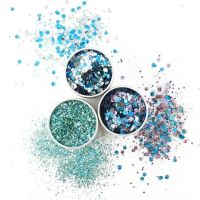 Eco Stardust | Biodegradable Make Up Glitter Pot Set - Mermaid (Pack of 3)