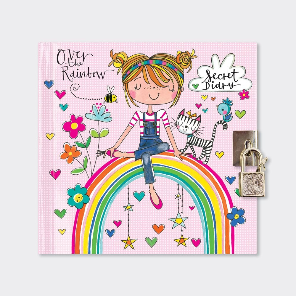 Rachel Ellen Designs | Girls Secret Diary - Over the Rainbow 