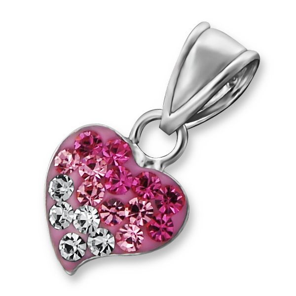 Children's Sterling Silver Heart Pendant