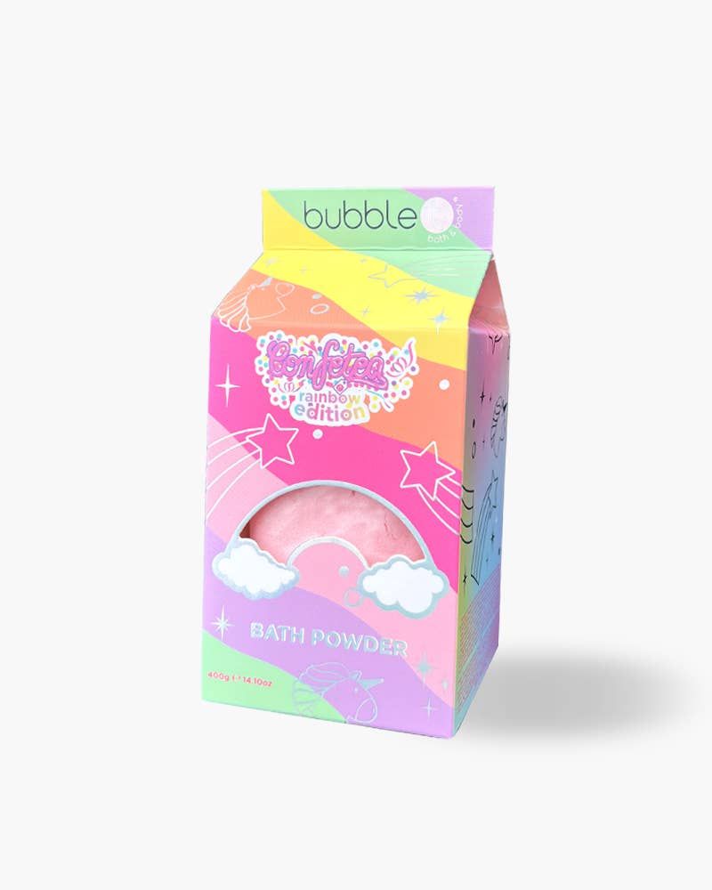 Bubble T Cosmetics | Rainbow Tea Confetea Bath Powder  (400g)