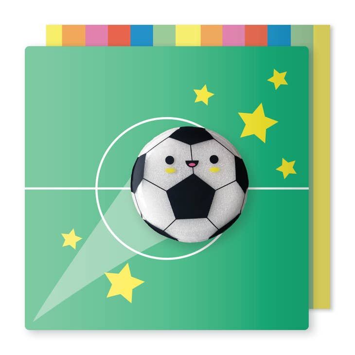 Pango | Hello Jello! Kawaii Football Jelly Magnet Greeting Card