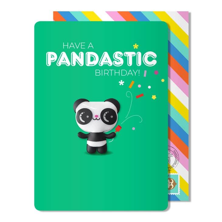 Pango | Hello Jello! Kawaii "Pandastic Birthday" Jelly Magnet Birthday Card