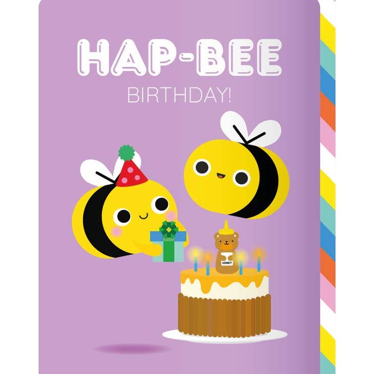 Pango | Hello Jello! Kawaii "Hap-Bee Birthday" Jelly Magnet Card