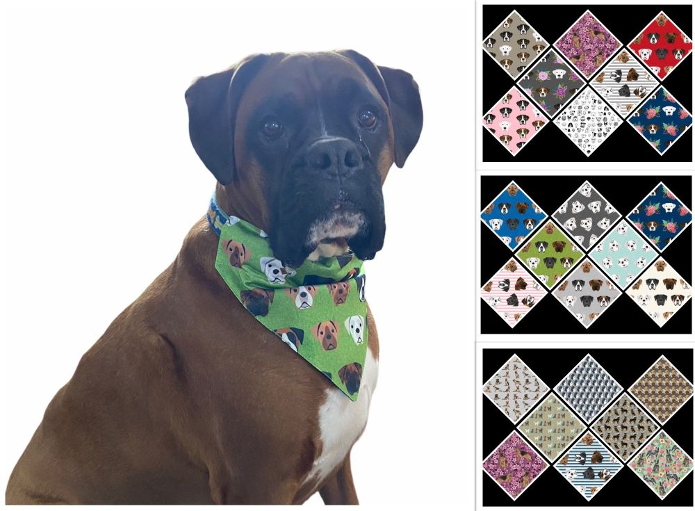 Large breed deals dog bandanas