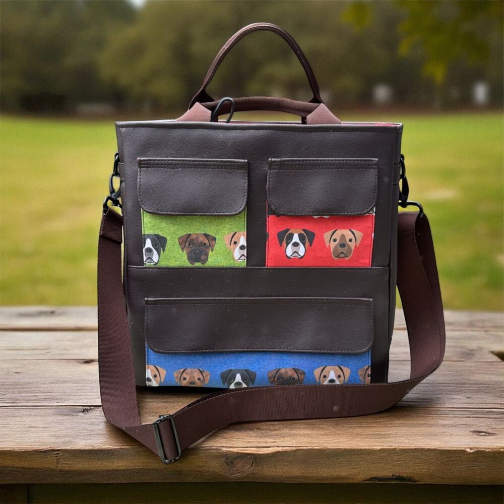 BOXER DOG AVALOW TOTE BAG