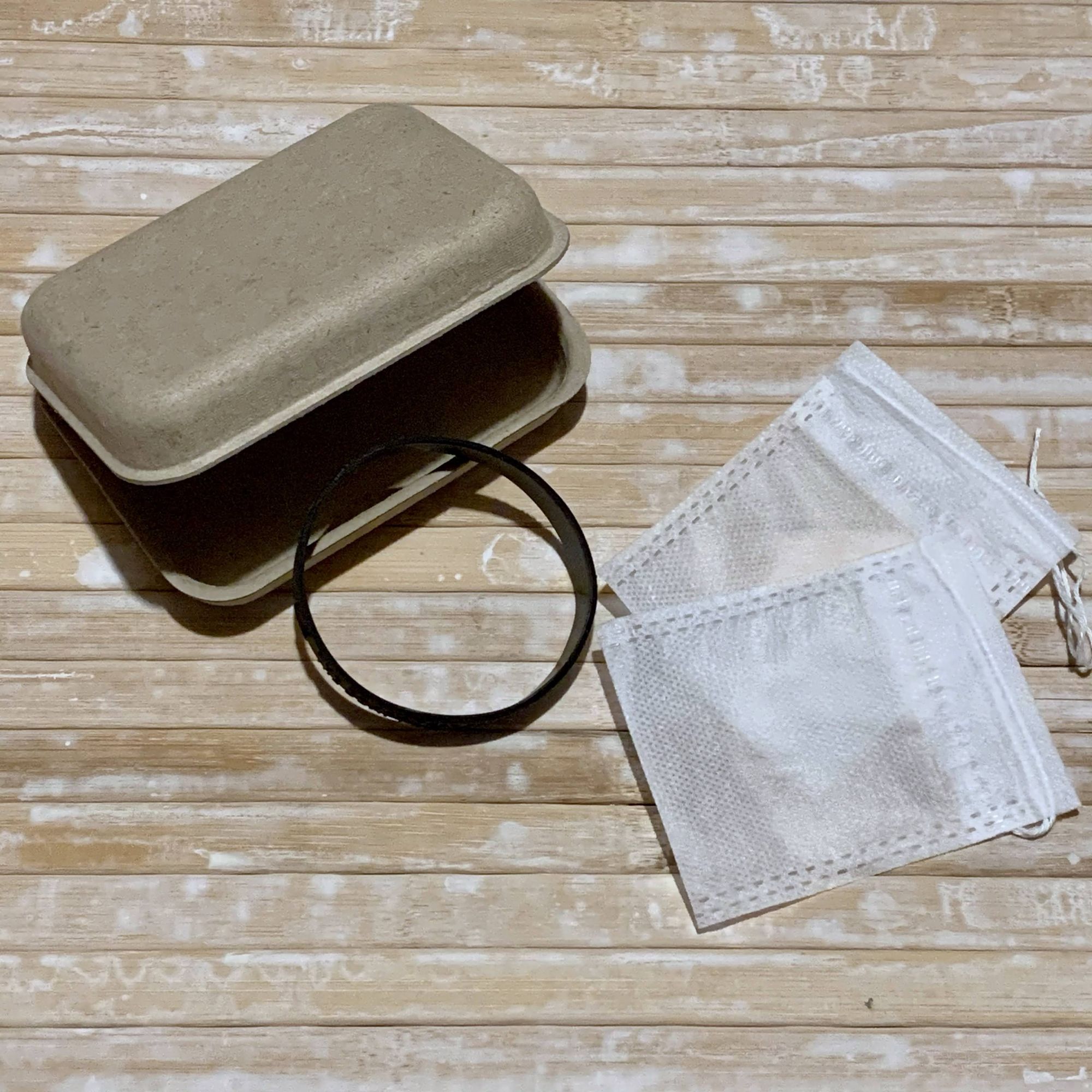 Kraft box and t-bag pouches