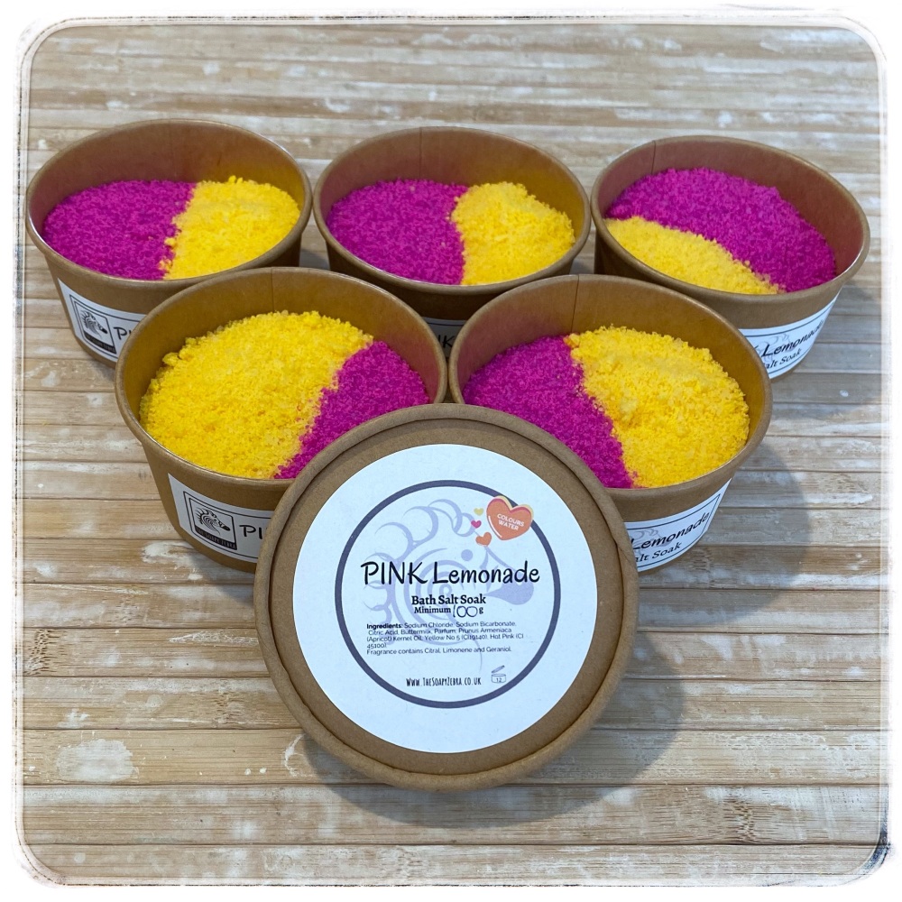 Salt Soak PINK Lemonade 100g