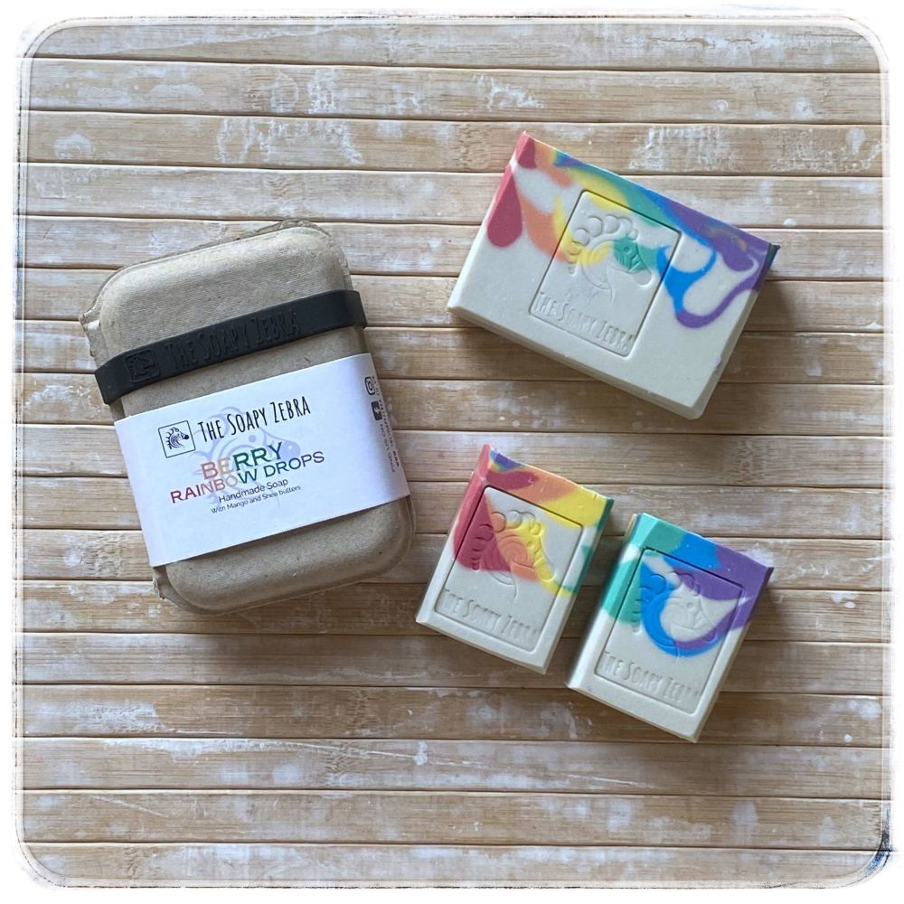 Berry Rainbow Drops Soap