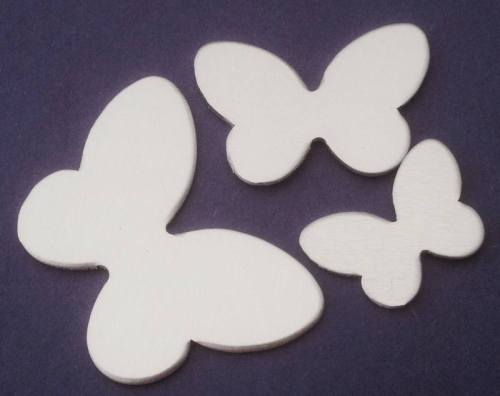 Large Butterfly Stamping Blank - 45mm by 30mm