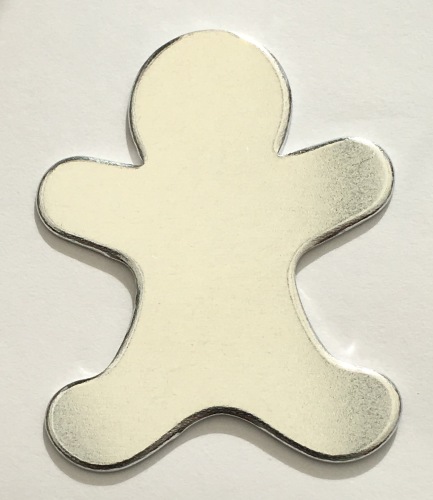 Ginger Bread Man Shaped Stamping Blank
