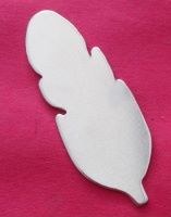 Medium Feather Stamping Blank