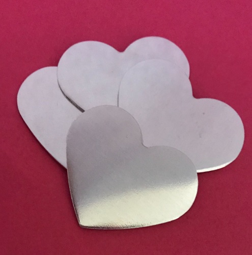 31mm Heart Stamping Blank - STYLE 2