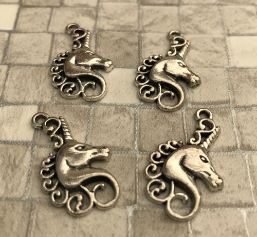Unicorn Head Charms