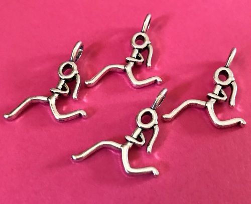Running Girl Charms