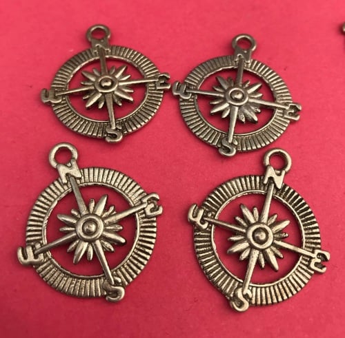 Compass Charms