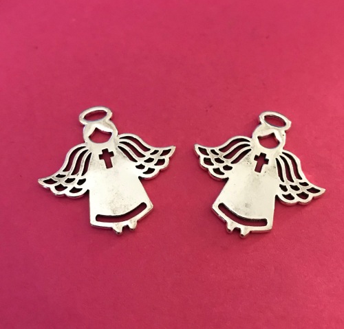 Angel Charms with Cross