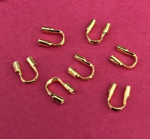 Pack of 50 Gold Plated Wire Guardians