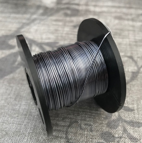 Smoked Grey Coloured Copper Wire 0.5mm
