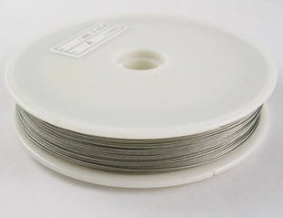 50 Metres of Silver Beading Thread