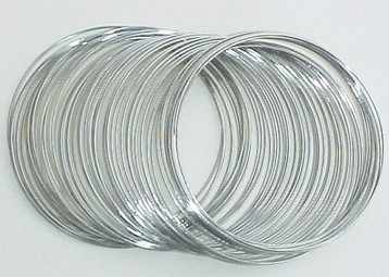 10 Pack Memory Wire Bracelets