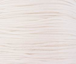 0.6mm Thin White Shamballa Nylon Cord