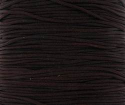 0.6mm Thin Chocolate Brown Shamballa Nylon Cord