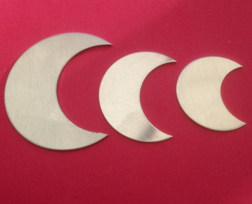 37mm Aluminium Moon Blank