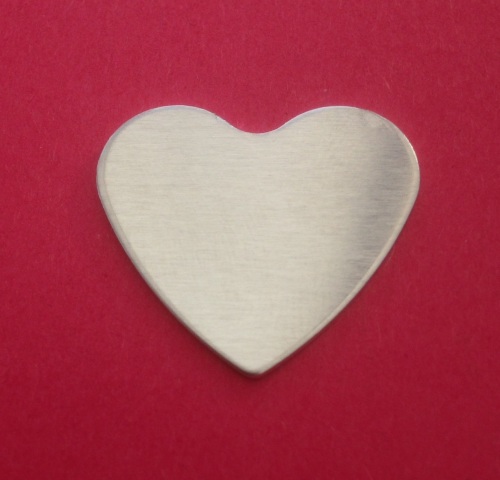 16mm Heart Stamping Blank