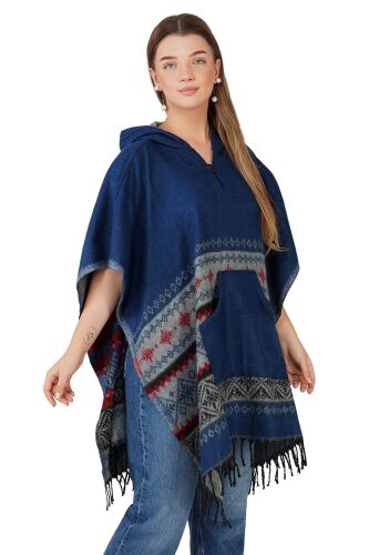 FX3087 Cashmelon Poncho