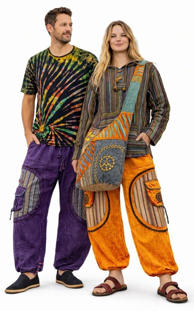 FX927 Acid Wash Trousers FX927 Acid Wash Trousers