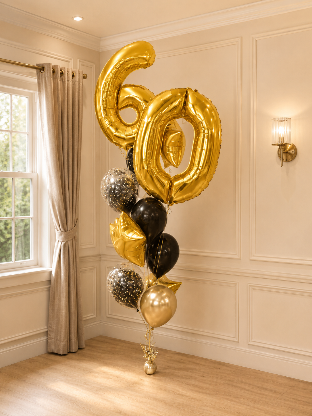 foil / latex clusters age 50 £13.75