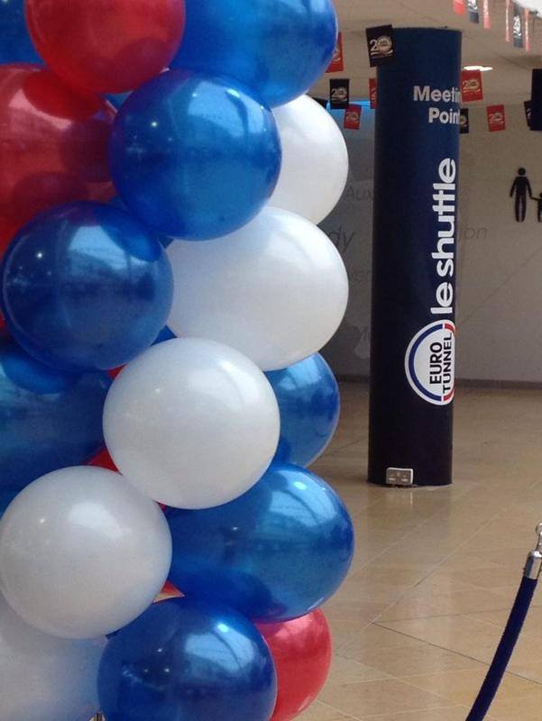 euro tunnel balloons