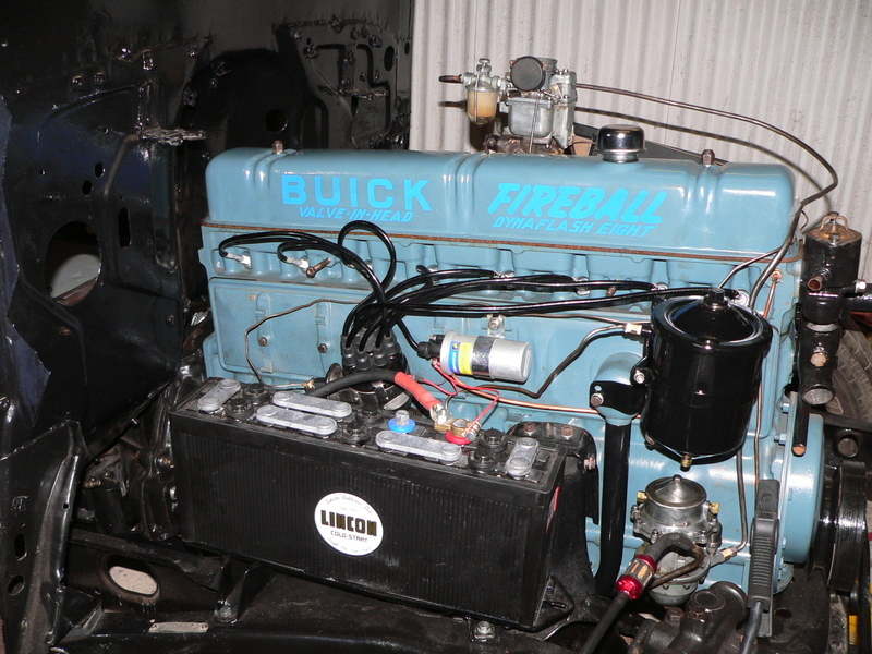 Engine prior to fitting radiator